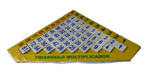 Juego Infantil Didáctico Divertido Triangulo Multiplicador