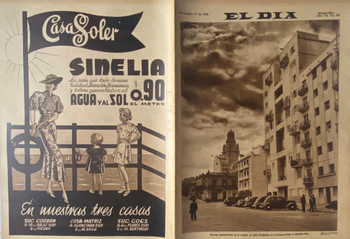 El Día, Dominical N° 307, Festival Gimnástico Crandon 1938