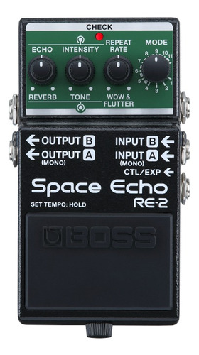 Pedal de efecto Boss Space Echo RE-2  negro