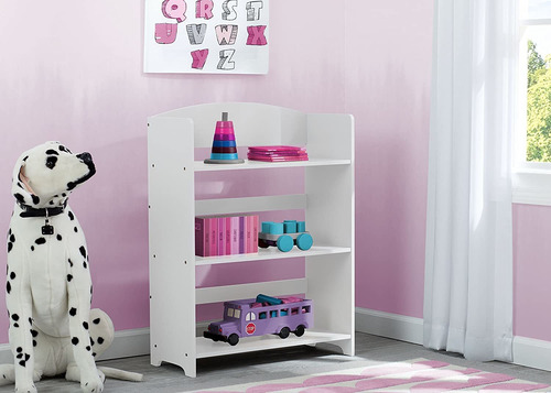 Delta Niños Mysize - Libros Para Estanteria, De Color Blanco