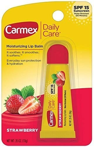 Carmex Tube Strawberry 10 Gr (1 Unidad) Original 100% 