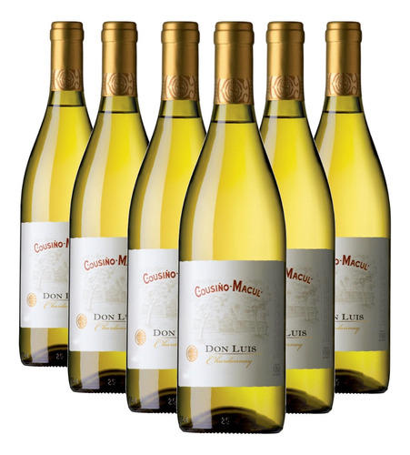 Vinho Cousino Macul Dom Luis Chardonnay 750ml (6 Garrafas)