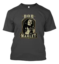 Comprar Camiseta Bob Marley 05 Reggae Banda Musica Pop 100% Algodão
