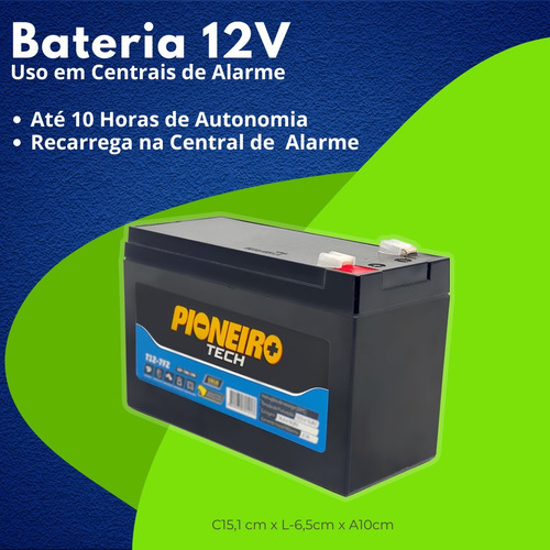 Kit Alarme Config. Wifi App Pro B2 2 Ivp Sem Fio Uso Interno