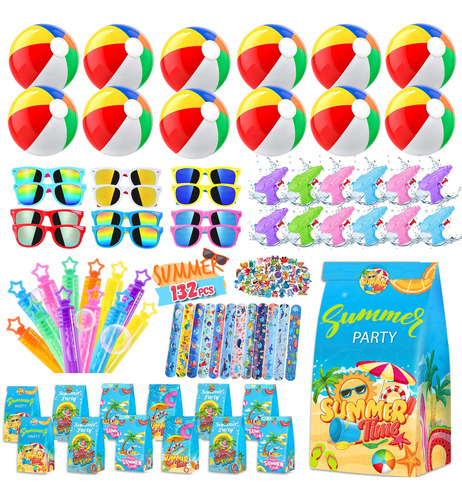 Pool Party Favors Funsenly 132 Piezas De Juguetes De Verano