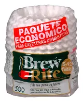 Comprar Filtros Para Café Brew Rite Para Cafeteras 8-12 Tazas 500 Pz
