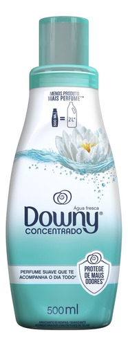 Suavizante Downy Concentrado Agua fresca en frasco 500 ml