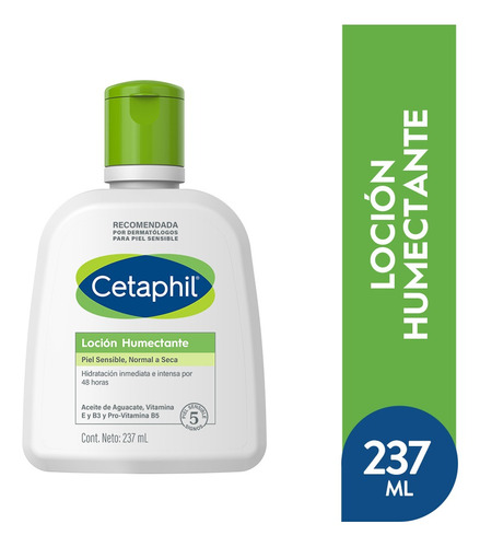 Cetaphil Loción Humectante Piel Sensible Normal A Seca 237ml