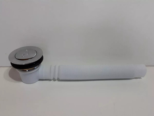 Imagen 3 de 10 de Sopapa Desagüe Para Bañera Receptáculo Flexible A Codo