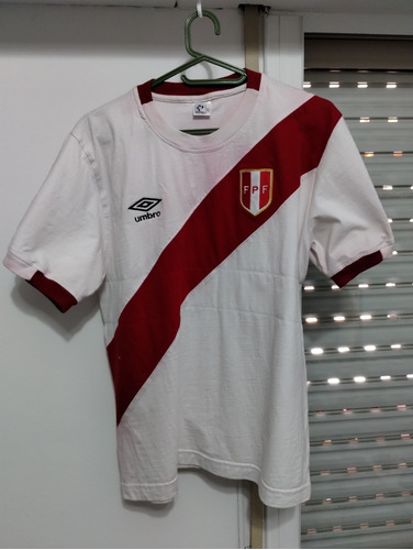 Camiseta De La Selección Peruana De Fútbol, Talle L 