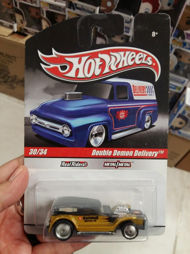 Hot Wheels Delivery Double Demon Delivery Negro/oro 1:64 