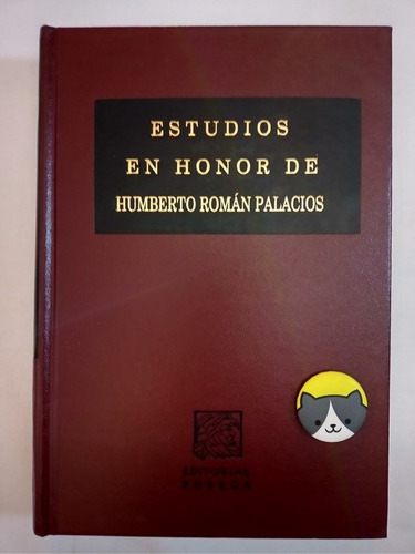 Libro Estudios En Honor De Humberto Román Palacios  120j5