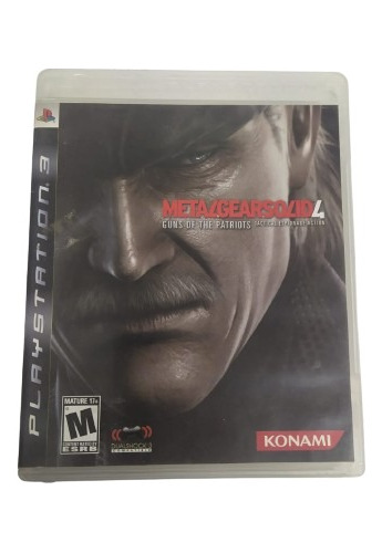 Metal Gear Solid 4: Guns Of The Patriots Ps3 Fisico Usado