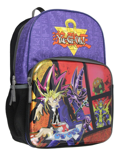 Yu-gi-oh! 16 Mochila Moldeada Battle Ready Yugi Dark Black