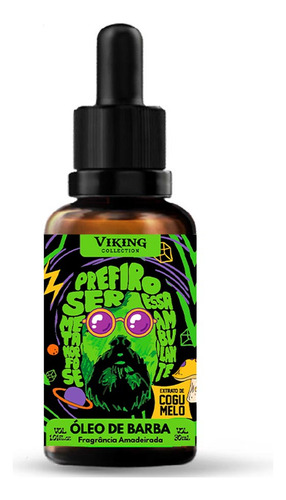 Óleo Para Barba Raul Seixas Amadeirado 30ml Viking