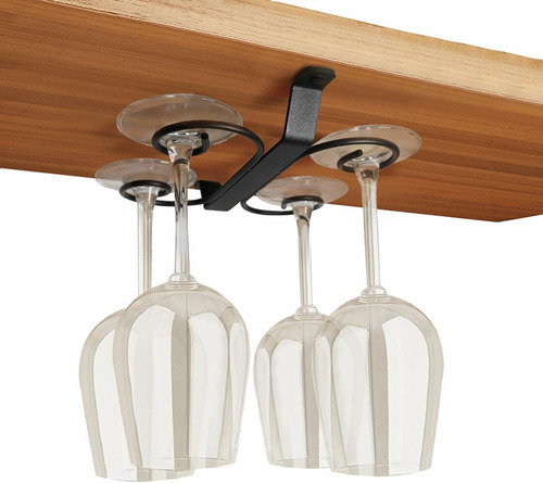 Soporte Para Copas De Vino De 9 Pulgadas Para Debajo Del Gab