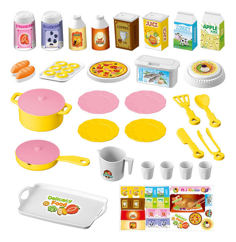 Mz Niños Cocinando Wok Cocina Arroz Cocina Juguetes