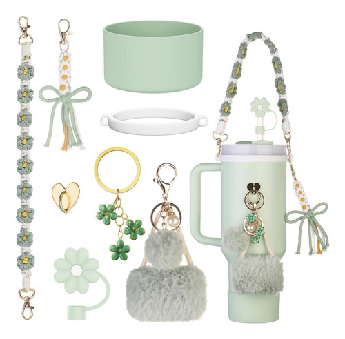 Accesorios Para Vaso Stanley Verde Claro Margarita