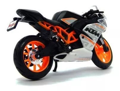 Miniatura Moto Corrida Ktm Rc 390 Coleção Maisto 1/18