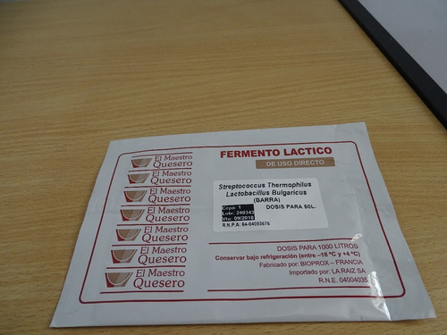 Imagen 2 de 3 de Kit Para Hacer Quesos (5 Fermento +1 Cuajo+1 Calcio)