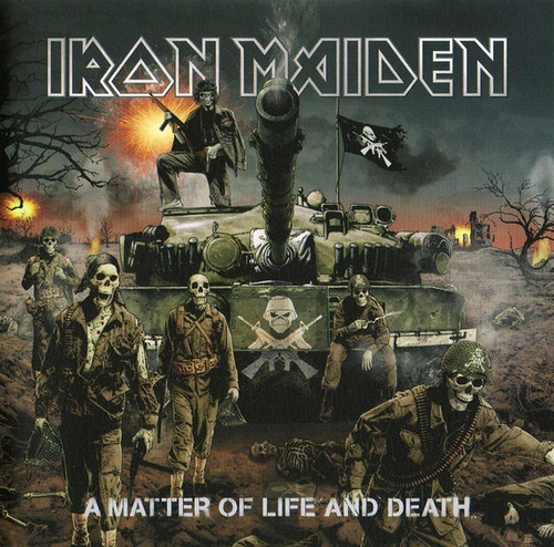 Cd Iron Maiden / A Matter Of Life And Death (2006) Europeo 