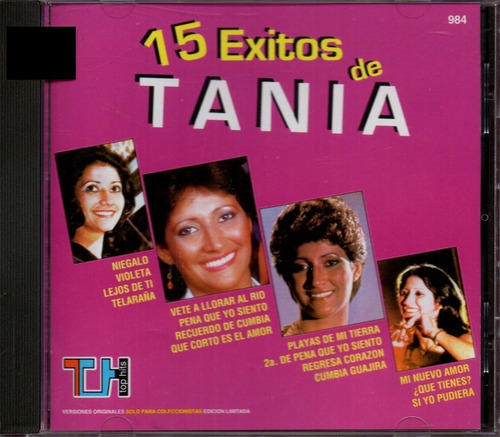 Cd 15 Exitos De Tania