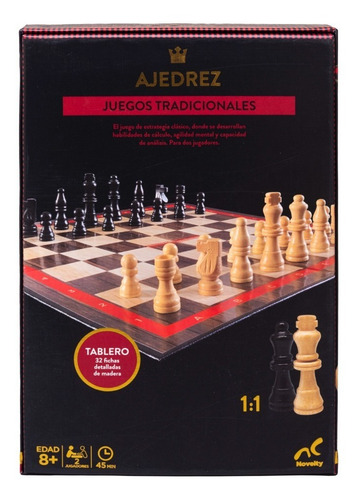 Ajedrez Clasico De Lujo Jca-943