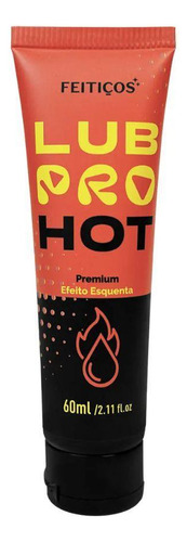 Lubrificante Íntimo Premium 60ml Lubpro Hot