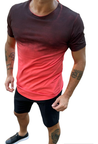 Remera Remeron Degrade Tasca Coral 