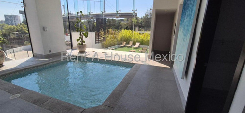 Departamento En Renta En Bosque Real, Huixquilucan Jl 25-3625.