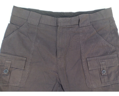 Pantalon Bermuda Zara Man Talle 36 De Algodon