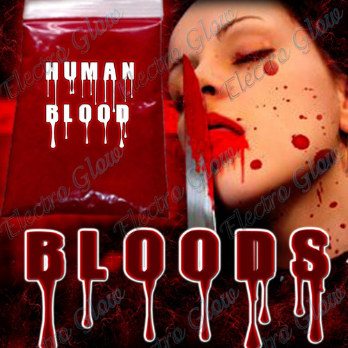 Blood Paint Neon Glow In The Dark Halloween Importada Sangre