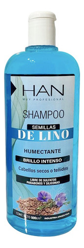 Shampoo Han Semillas De Lino- Humectante X 500ml