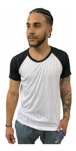 Pack 10 Remeras Modal Ranglan Hombre Para Sublimar