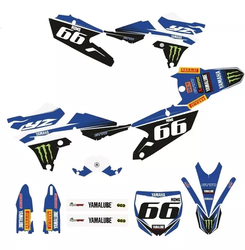 Adesivo Moto Cross Trilha Yamaha Wr 250 450 2009 0,60mm 047