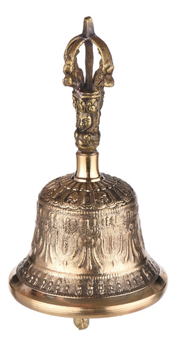 Campana De Bronce, Oración Budista De Bronce, Mano Tibetana