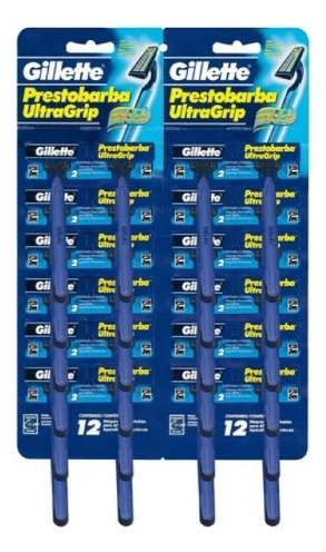 Máquina De Afeitar Gillette Prestobarba2 X 2 Unidades