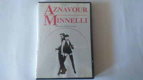 Dvd   Aznavour - Minnelli/  Palais Des Congres De Paris