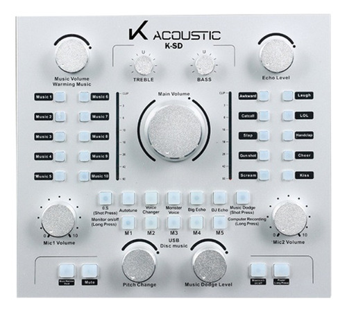Consola Streamer Multifuncion K-acoustic K-sd / Abregoaudio