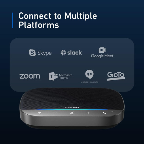 Microfono Altavoz Usb Anker Para Conferencias Zoom Sr500