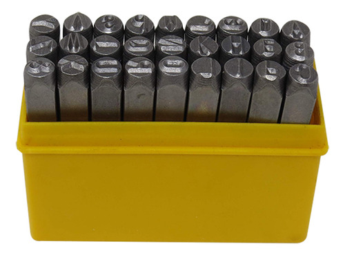 Letras Para Marcar A Golpe 3 Mm 27 Piezas Punzones