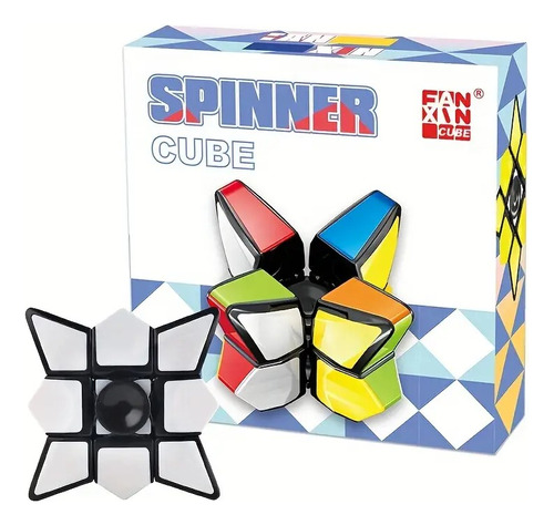 Cubo Rubik Spinner 3x3x1 Giro De 360°