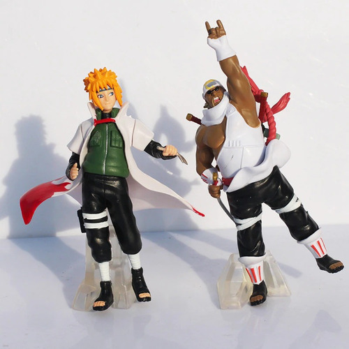 Boneco Naruto Uzumaki Kakashi Minato Itachi Anime Kit 5 Geek