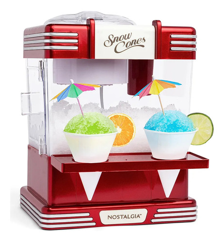 Máquina De Hielo Raspado Con Cono De Nieve Nostalgia - Máqui