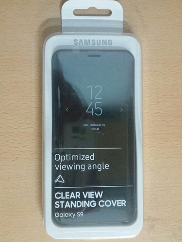 Clear View Standing Cover Galaxy S9