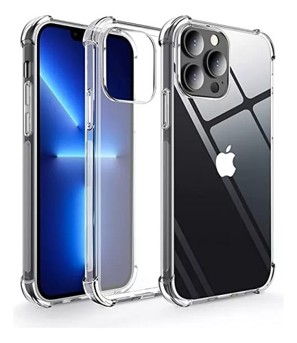 Funda Rígida Iphone 11 12 13 14 15 16 Pro Plus Promax Todo Transparente Rigida Antishock