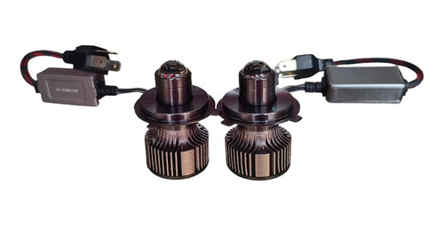 Set Super Led Laser H4 Amarilla Blanca Matsumoto 8000lumenes