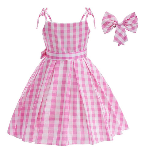 Leunsyoukin Movie Doll Vestido Rosa Para Niñas Disfraz De De