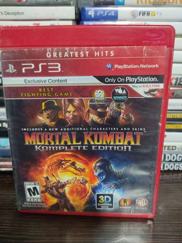 Mortal Kombat 9 Komplete Ps3 Fisco Usado