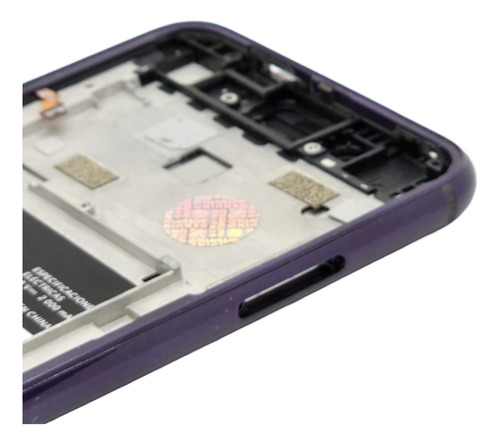 Pantalla Lcd Marco Touch Para Zuum Stellar Mini Sminva Morado